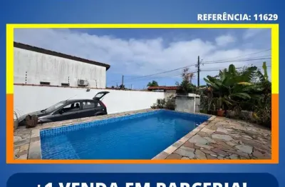 Casa para venda em itanhaém, bopiranga, 3 dormitórios, 1 suíte, 1 banheiro, 4 vagas