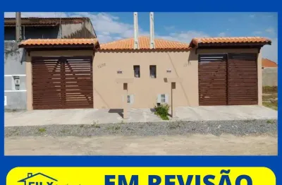Casa para venda em itanhaém, recanto dos bandeirantes, 2 dormitórios, 1 banheiro, 1 vaga
