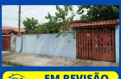Casa para venda em itanhaém, gaivota, 2 dormitórios, 1 banheiro, 2 vagas