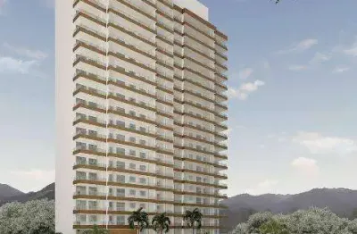 Apartamento para venda em guarujá, jardim virgínia, 2 dormitórios, 1 suíte, 1 banheiro, 1 vaga