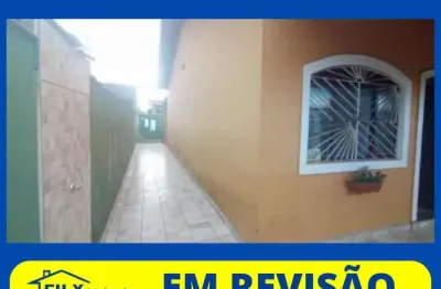 Casa para venda em itanhaém, parque augustus, 2 dormitórios, 1 suíte, 1 banheiro, 3 vagas