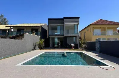 Casa em condomínio para venda em itanhaém, guacyra, 4 dormitórios, 3 suítes, 2 banheiros, 5 vagas