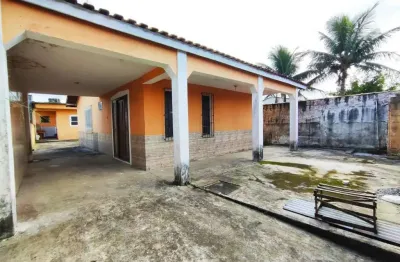 Casa para venda em itanhaém, gaivota, 2 dormitórios, 2 banheiros, 3 vagas