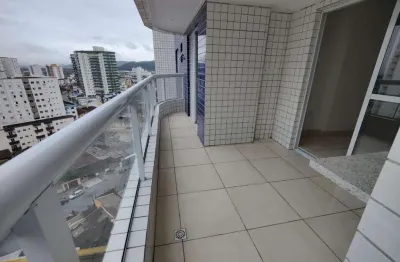 Apartamento para venda em praia grande, guilhermina, 2 dormitórios, 2 suítes, 1 banheiro, 2 vagas