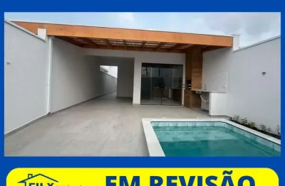 Casa para venda em peruíbe, estância flora rica, 2 dormitórios, 1 suíte, 1 banheiro, 2 vagas