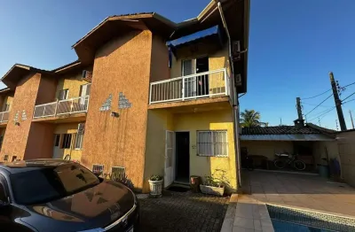 Casa em condomínio para venda em itanhaém, nova itanhaém, 2 dormitórios, 1 suíte, 1 banheiro, 1 vaga