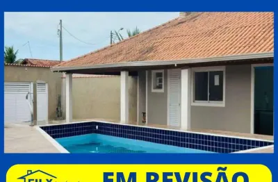 Casa para venda em itanhaém, jamaica, 3 dormitórios, 2 suítes, 1 banheiro, 6 vagas