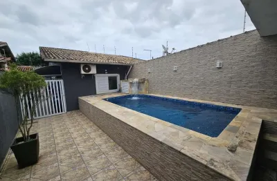 Casa para venda em itanhaém, cibratel 2, 2 dormitórios, 1 suíte, 1 banheiro, 2 vagas
