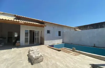 Casa para venda em itanhaém, califórnia, 2 dormitórios, 1 suíte, 1 banheiro, 2 vagas