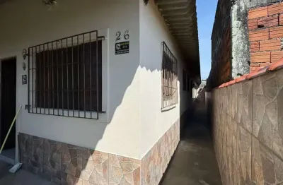 Casa para venda em itanhaém, gaivota, 2 dormitórios, 1 suíte, 2 banheiros, 1 vaga