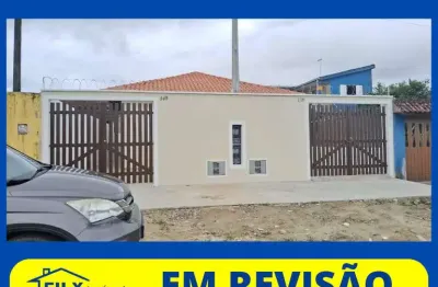 Casa para venda em itanhaém, são fernando, 2 dormitórios, 1 banheiro, 2 vagas