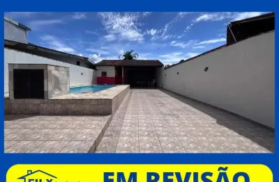 Casa para venda em itanhaém, laranjeiras, 1 dormitório, 3 banheiros, 8 vagas