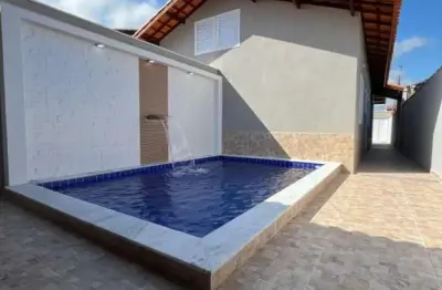 Casa para venda em itanhaém, campos elíseos, 2 dormitórios, 1 suíte, 1 banheiro, 2 vagas