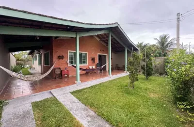 Casa para venda em itanhaém, suarão, 3 dormitórios, 1 suíte, 1 banheiro, 4 vagas