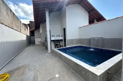 Casa para venda em itanhaém, loty, 2 dormitórios, 1 suíte, 1 banheiro, 2 vagas