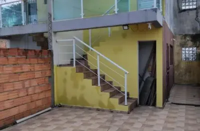 Casa sobreposta para venda em itanhaém, palmeiras, 2 dormitórios, 1 banheiro, 1 vaga