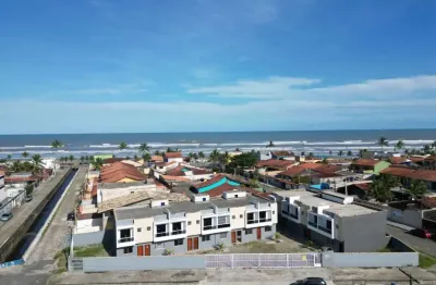 Casa em condomínio para venda em mongaguá, itaóca, 2 dormitórios, 2 suítes, 1 banheiro, 1 vaga