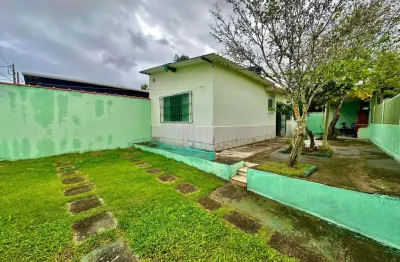 Casa para venda em itanhaém, palmeiras, 2 dormitórios, 1 banheiro, 2 vagas