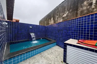 Casa para venda em itanhaém, palmeiras, 2 dormitórios, 1 suíte, 1 banheiro, 2 vagas