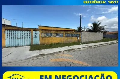 Casa para venda em itanhaém, palmeiras, 3 dormitórios, 1 suíte, 1 banheiro, 5 vagas
