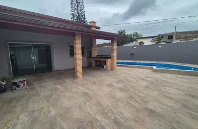 Casa para venda em itanhaém, gaivota, 3 dormitórios, 1 suíte, 1 banheiro, 2 vagas
