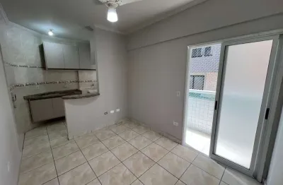 Apartamento para venda em praia grande, boqueirão, 1 dormitório, 1 banheiro, 1 vaga