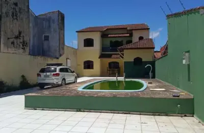 Casa para venda em itanhaém, belas artes, 3 dormitórios, 1 suíte, 2 banheiros, 10 vagas