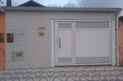 Casa para venda em itanhaém, jardim magalhães, 2 dormitórios, 1 banheiro, 2 vagas