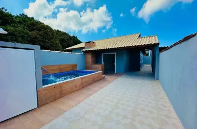 Casa para venda em itanhaém, nossa senhora do sion, 2 dormitórios, 1 suíte, 1 banheiro, 1 vaga