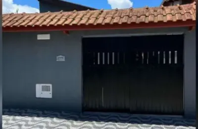 Casa para venda em mongaguá, balneário samas, 2 dormitórios, 1 banheiro, 2 vagas