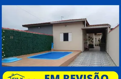 Casa para venda em itanhaém, regina, 2 dormitórios, 1 suíte, 1 banheiro, 3 vagas