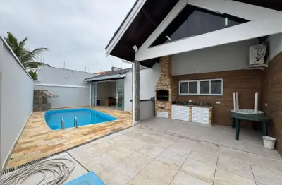 Casa para venda em peruíbe, jardim beira mar, 3 dormitórios, 2 suítes, 1 banheiro, 6 vagas