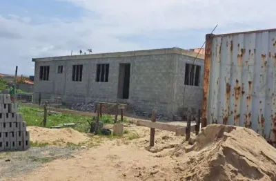 Casa para venda em itanhaém, bopiranga, 2 dormitórios, 1 banheiro, 2 vagas
