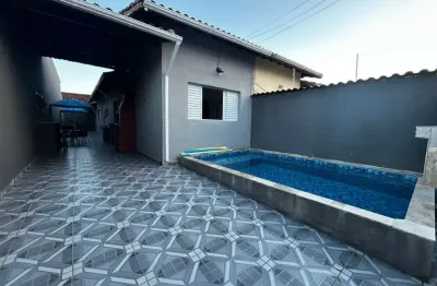 Casa para venda em itanhaém, suarão, 3 dormitórios, 1 suíte, 1 banheiro, 2 vagas