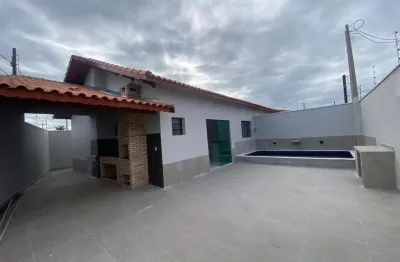 Casa para venda em mongaguá, balneário plataforma, 3 dormitórios, 1 suíte, 1 banheiro, 2 vagas