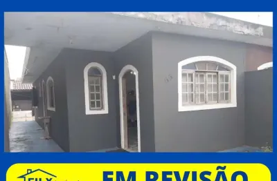 Casa para venda em itanhaém, guacyra, 1 dormitório, 1 banheiro, 2 vagas