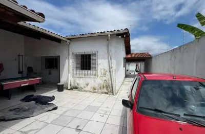Casa para venda em itanhaém, gaivota, 2 dormitórios, 1 banheiro, 5 vagas