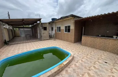 Casa para venda em itanhaém, parque real, 2 dormitórios, 1 banheiro, 2 vagas