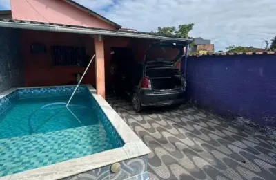 Casa para Venda em Itanhaém, Guacyra, 2 dormitórios, 1 suíte, 1 banheiro, 2 vagas