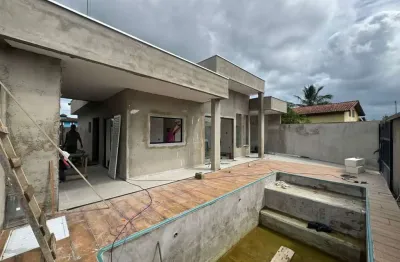 Casa para Venda em Itanhaém, Palmeiras, 3 dormitórios, 1 suíte, 3 banheiros, 3 vagas