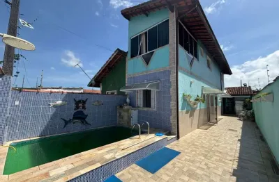 Casa para Venda em Itanhaém, Nova Itanhaém, 3 dormitórios, 1 suíte, 1 banheiro, 3 vagas