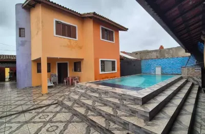Casa para Venda em Itanhaém, Califórnia, 3 dormitórios, 1 suíte, 1 banheiro, 4 vagas