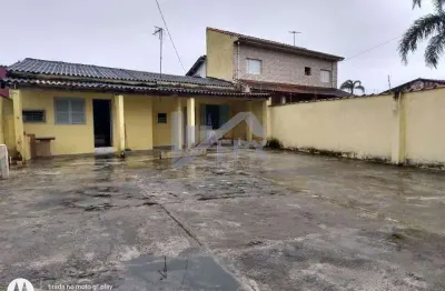 Casa para venda em itanhaém, jardim diplomata, 2 dormitórios, 1 banheiro, 5 vagas