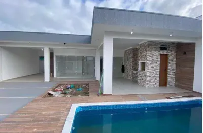 Casa para venda em itanhaém, bopiranga, 3 dormitórios, 1 suíte, 2 banheiros, 3 vagas