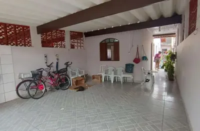 Casa para venda em itanhaém, belas artes, 2 dormitórios, 1 banheiro, 6 vagas