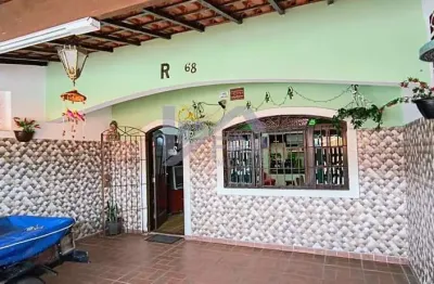 Casa para venda em itanhaém, suarão, 2 dormitórios, 1 suíte, 1 banheiro, 2 vagas