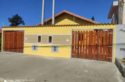 Casa para venda em itanhaém, nova itanhaém, 2 dormitórios, 1 suíte, 1 banheiro, 2 vagas