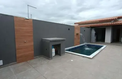 Casa para venda em itanhaém, bopiranga, 2 dormitórios, 1 suíte, 1 banheiro, 2 vagas