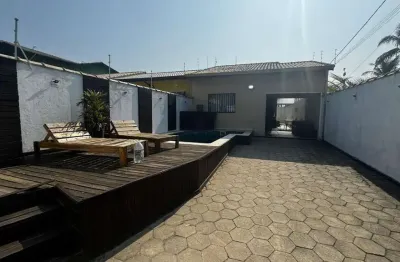 Casa para venda em itanhaém, balneário califórnia, 2 dormitórios, 1 suíte, 1 banheiro, 2 vagas