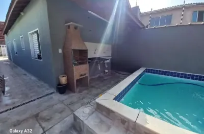 Casa para venda em itanhaém, balneário gaivota, 2 dormitórios, 1 suíte, 1 banheiro, 2 vagas